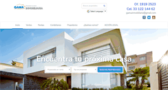 Desktop Screenshot of gamainmobiliaria.mx